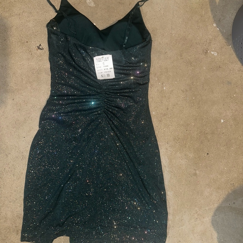 Sparkly Green Dress